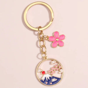 Fuji Sakura Keycharm