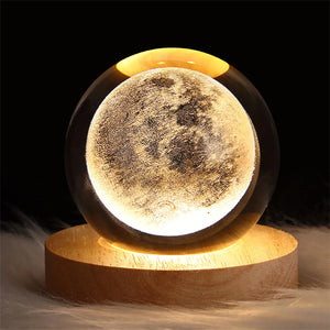 Crystal Ball Glowing Night Lamp