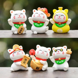 Neko Lucky Cat Figurine Set